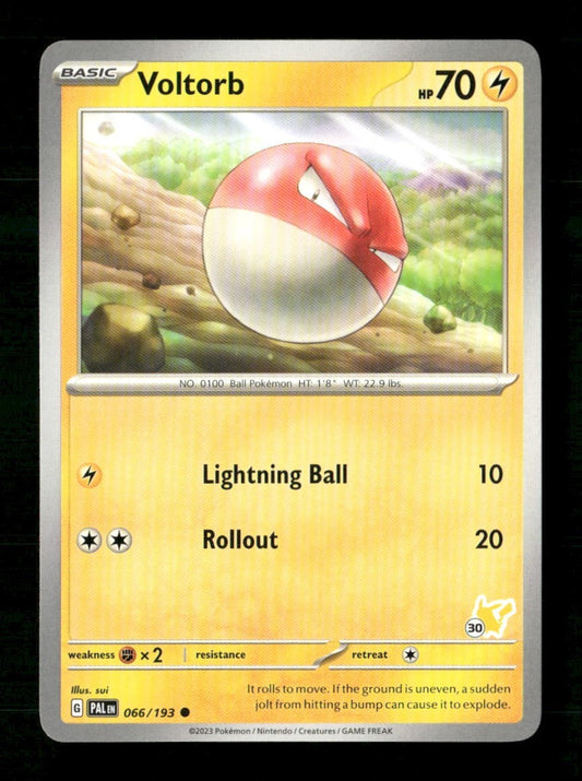 Voltorb 30 #066/193 Pokemon Battle Academy 2024