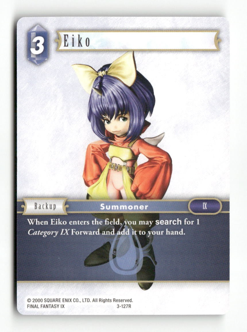 Eiko (3-127R) 3-127R Rare Opus III Final Fantasy Near Mint