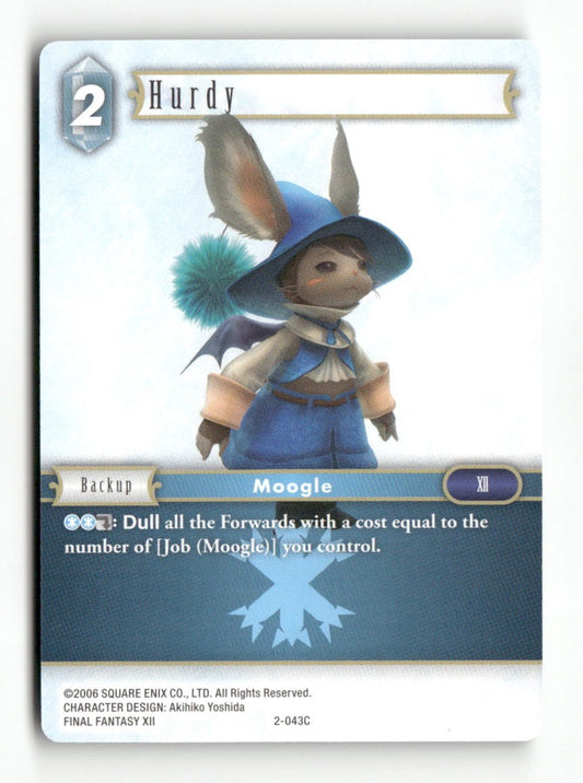 Hurdy 2-043C Common Opus II Final Fantasy Near Mint