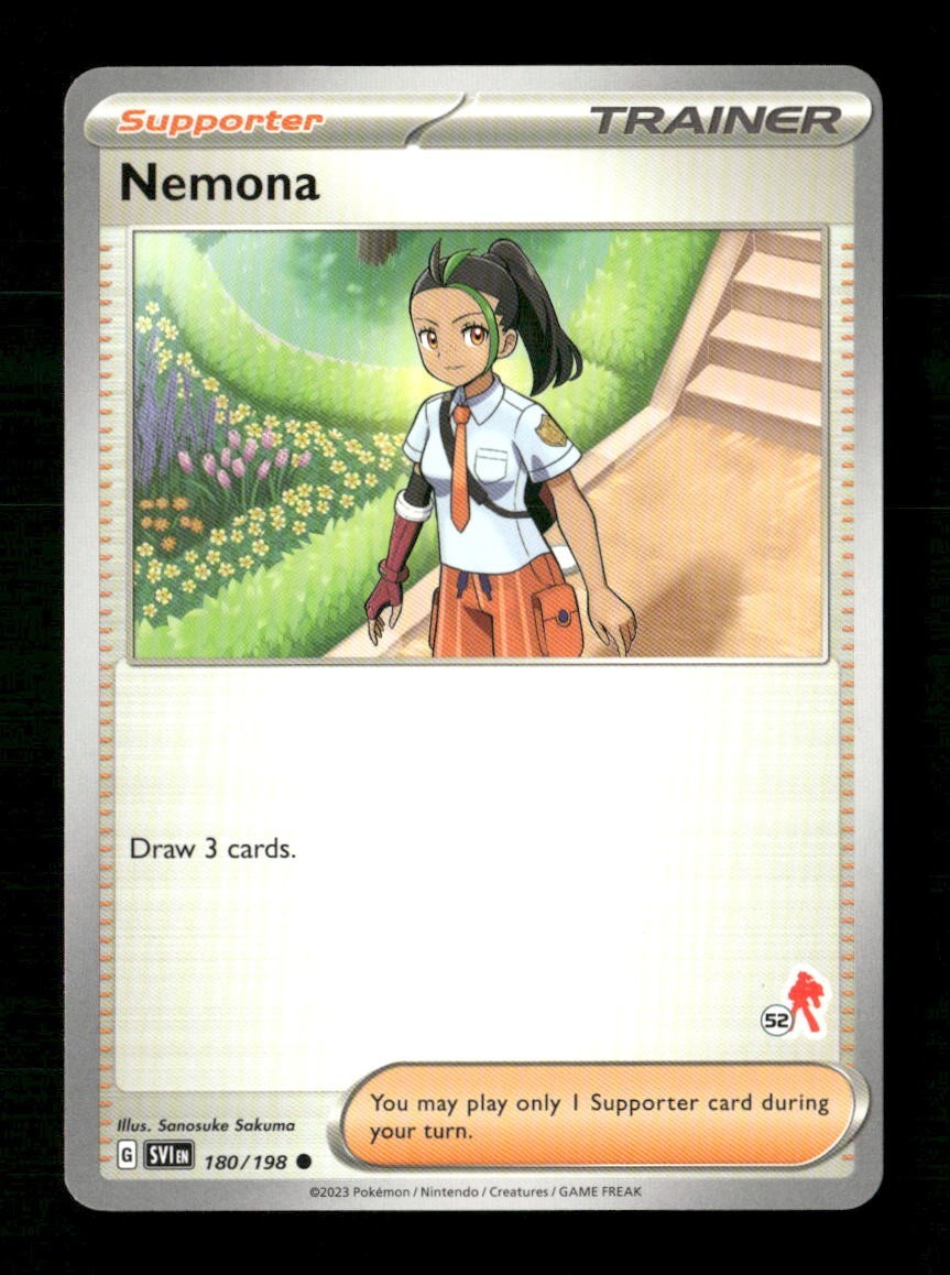 Nemona 52 #180/198 Pokemon Battle Academy 2024