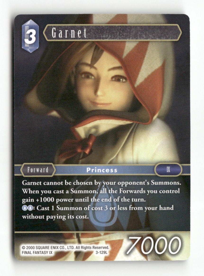 Garnet 3-129L Legend Opus III Final Fantasy Near Mint