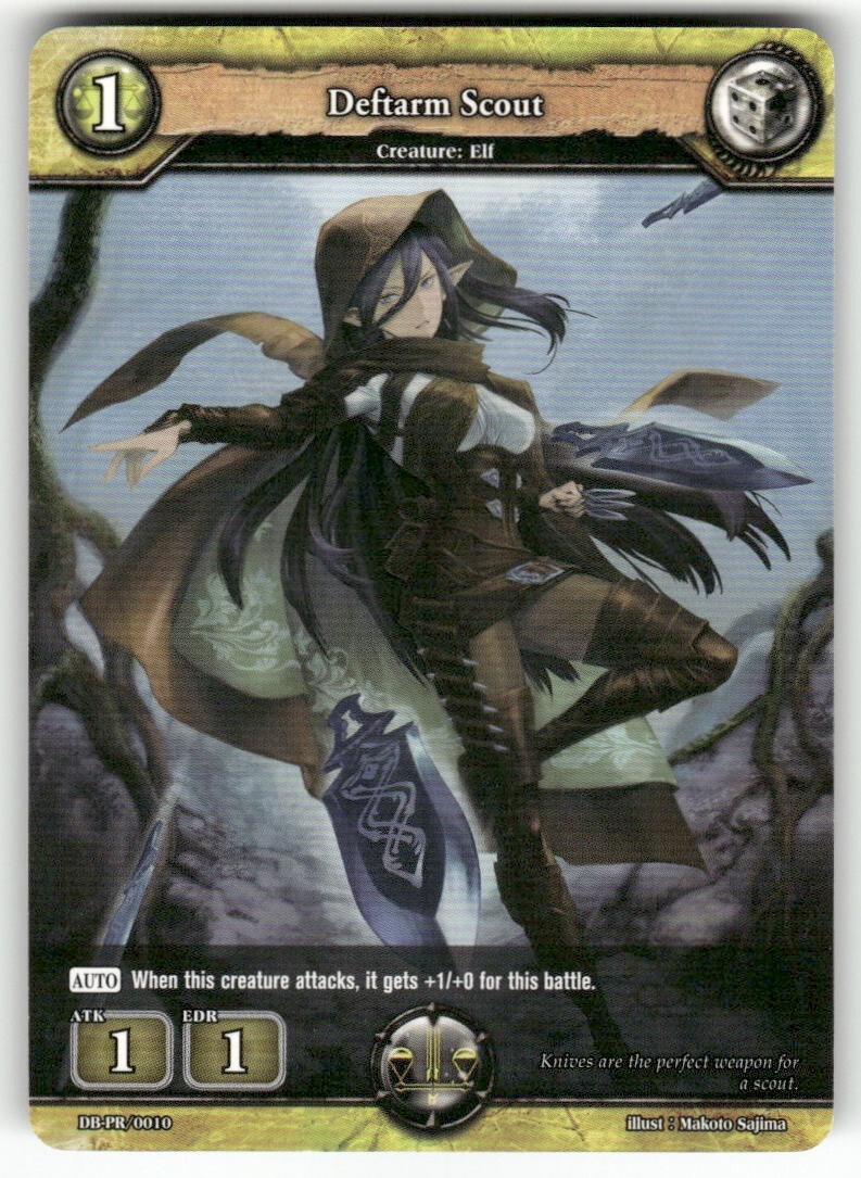 Dragoborne Deftarm Scout #DB-PR/0010 Promo