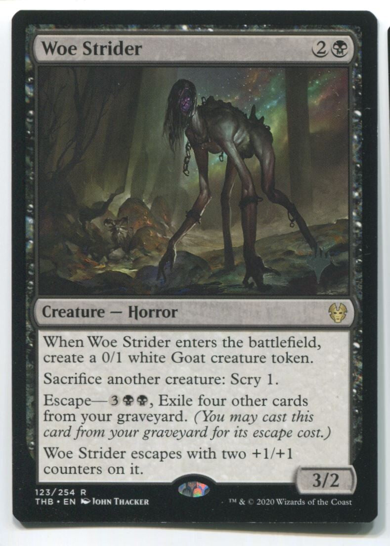 MTG Magic THB Woe Strider #123 Near Mint