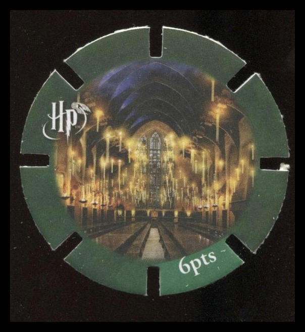 Coles Harry Potter Magical Discs Great Hall #59
