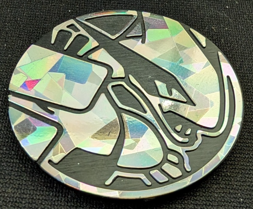Pokemon Flip Coin Cracked Ice Holofoil Lugia