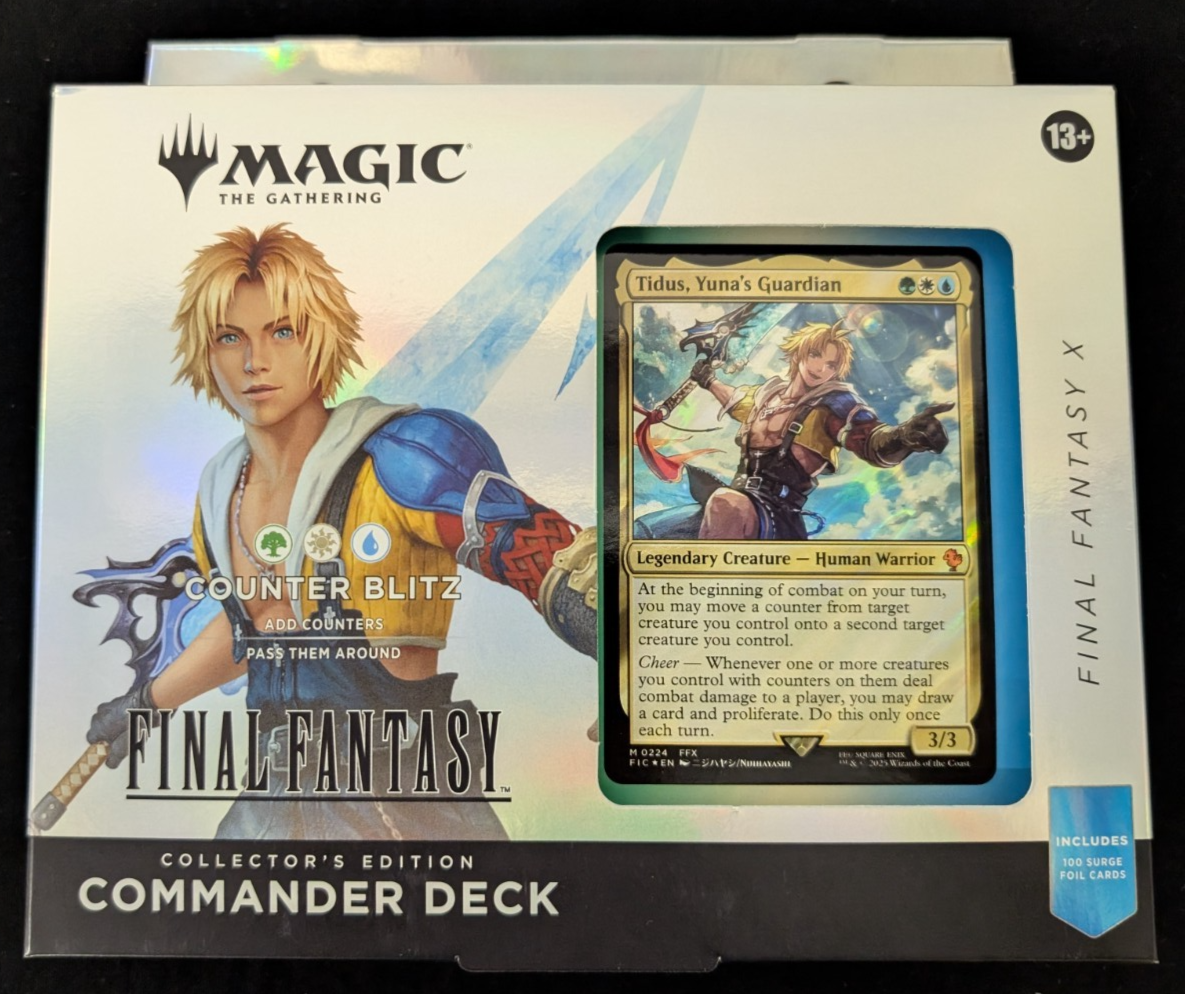 MTG Magic The Gathering Final Fantasy Collector Commander Deck Bundle NEW SEALED