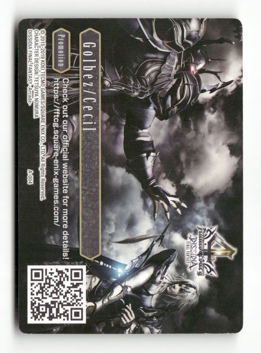 Final Fantasy Golbez / Cecil A-004 English FFTCG Promo Cards Near Mint