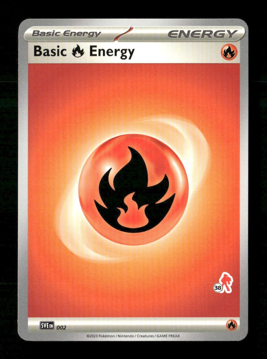 Basic Fire Energy 38 #2 Pokemon Battle Academy 2024