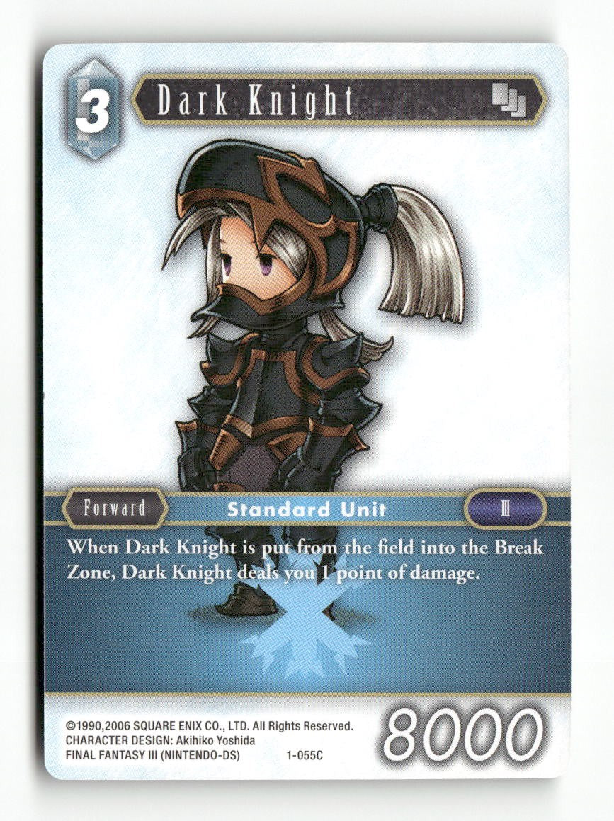 Dark Knight (Luneth) 1-055C Common Opus I Final Fantasy Near Mint