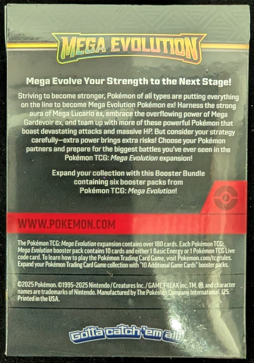 Mega Evolution Booster Bundle NEW SEALED Pokemon TCG