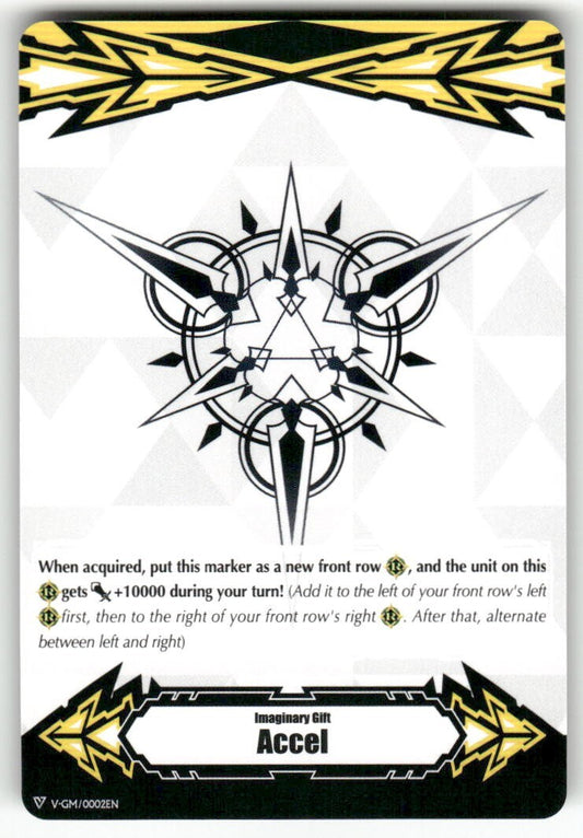 Cardfight Vanguard Imaginary Gift [Accel] #V-GM/0002EN Gift Marker
