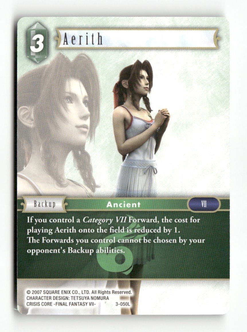 Aerith 3-050L Legend Opus III Final Fantasy Near Mint