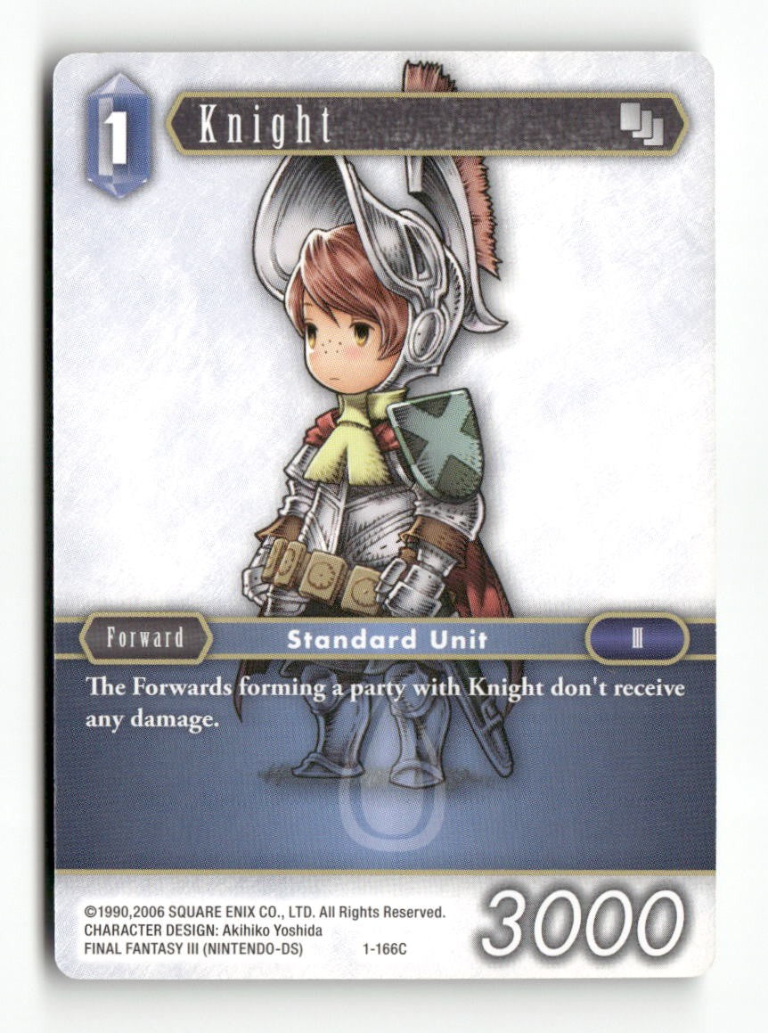 Knight (Arc) 1-166C Common Opus I Final Fantasy Near Mint