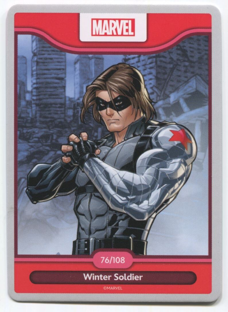 Worlds of Wonder Marvel Winter Soldier #76 Near Mint