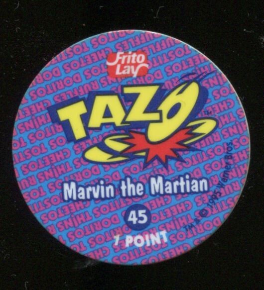 Tazo Looney Tunes Warner Bros Marvin The Martian #45