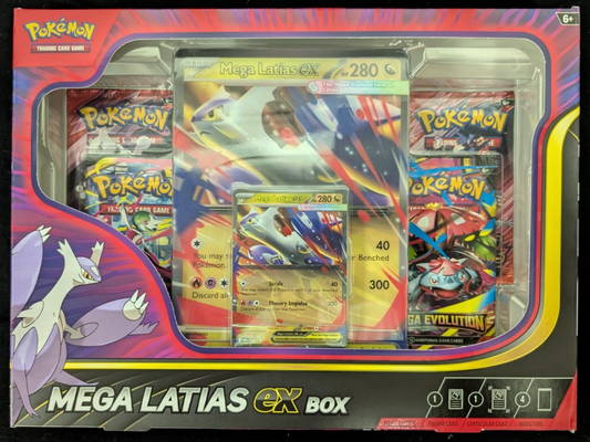 Mega Latias EX Box Pokemon TCG NEW SEALED