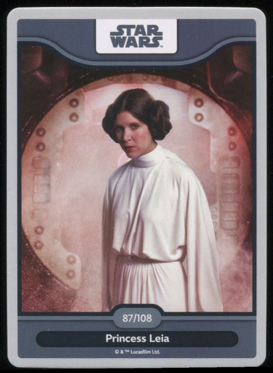 Worlds of Wonder Star Wars Princess Leia #87 Near Mint