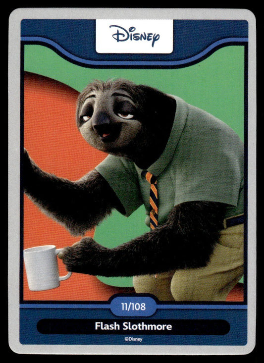 Worlds of Wonder Disney Flash Slothmore #11 Near Mint