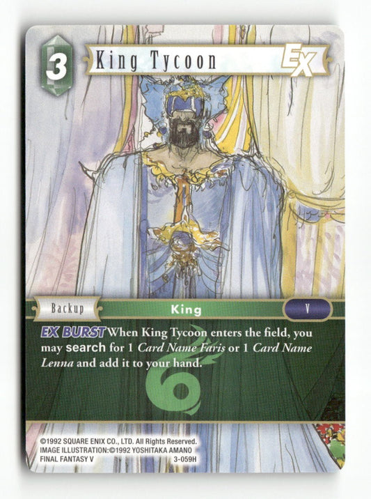 King Tycoon EX 3-059H Hero Opus III Final Fantasy Near Mint