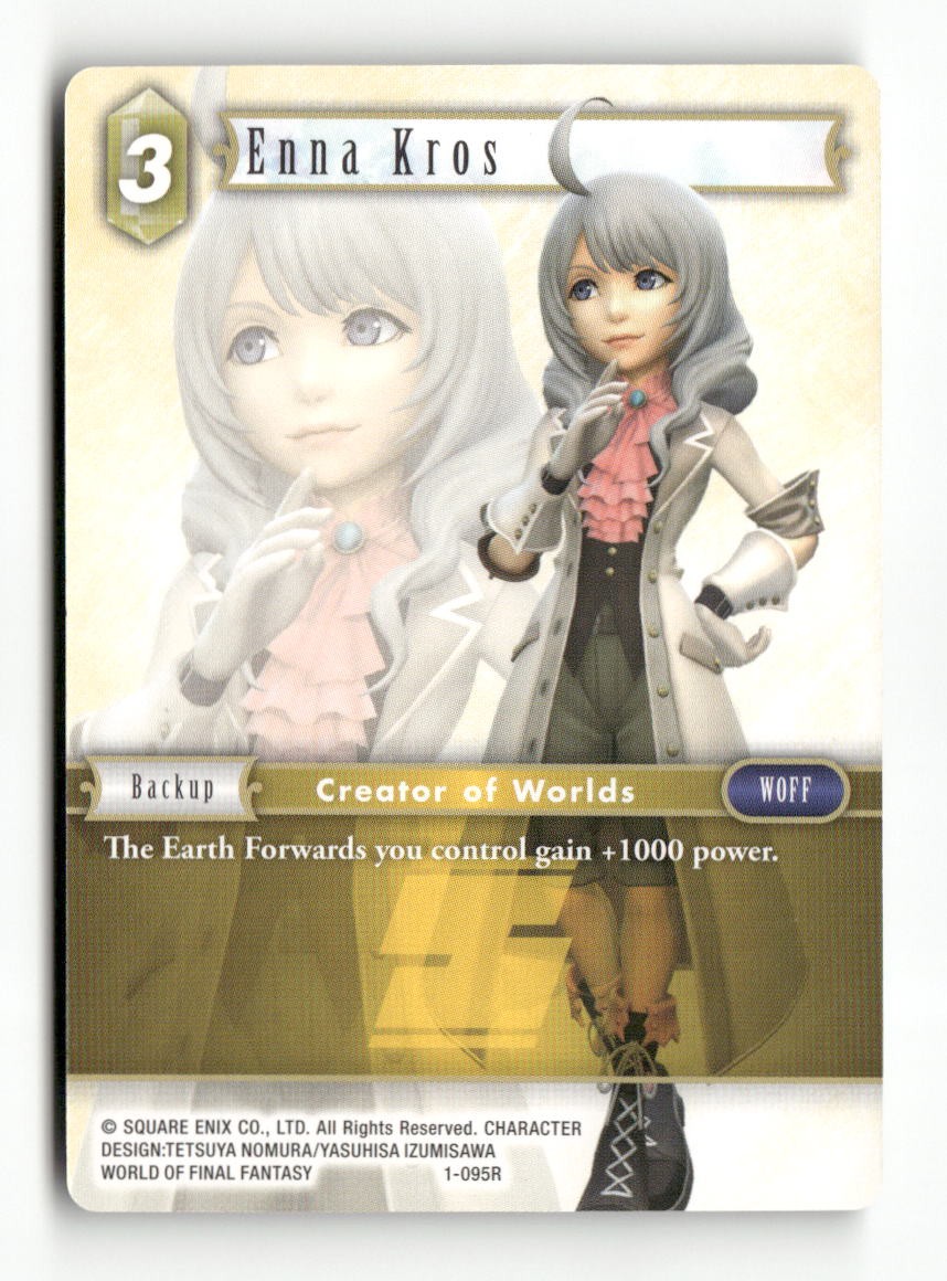 Enna Kros 1-095R Rare Opus I Final Fantasy Near Mint