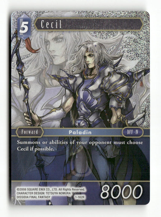 Cecil (Rare) 1-162R Rare Opus I Final Fantasy Foil Near Mint