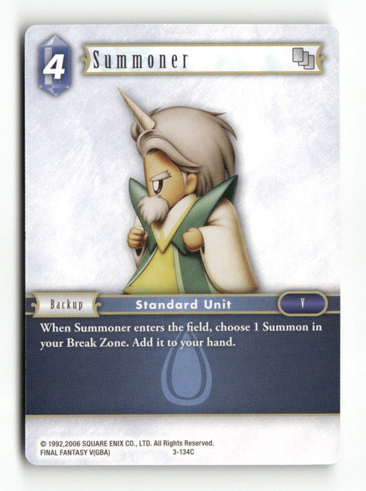 Summoner (3-134C) 3-134C Common Opus III Final Fantasy Near Mint
