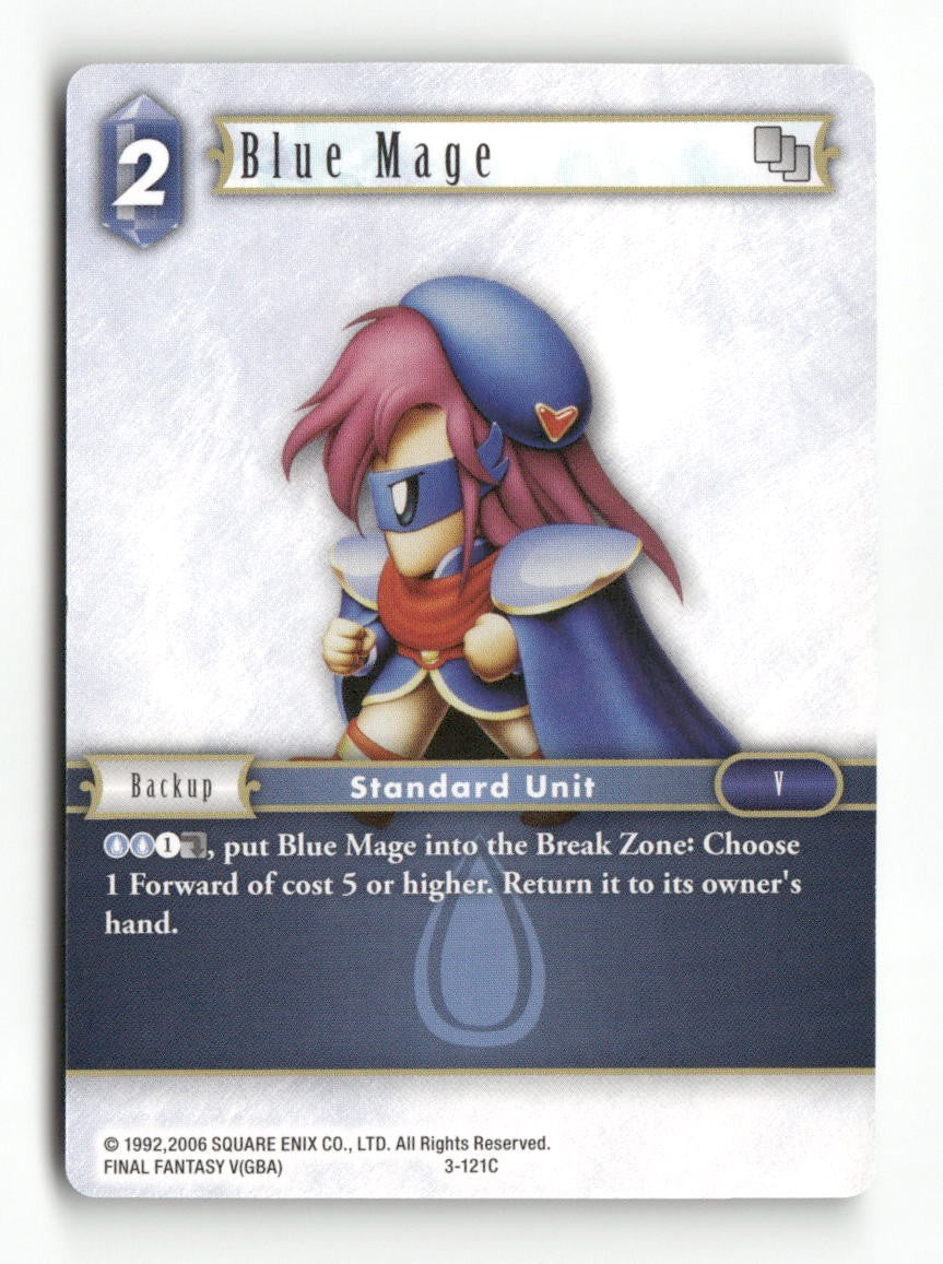 Blue Mage 3-121C Common Opus III Final Fantasy Near Mint