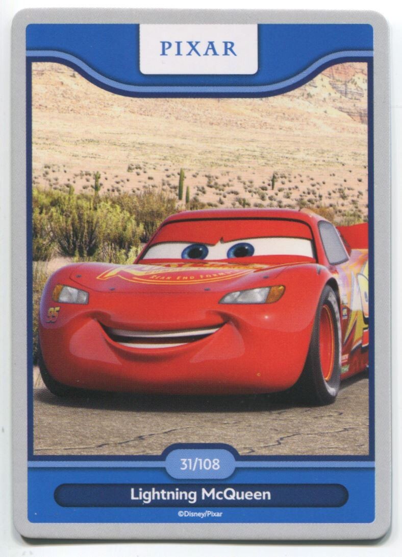Worlds of Wonder Pixar Lightning McQueen #31 Near Mint