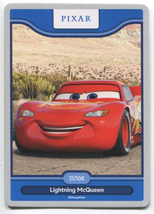 Worlds of Wonder Pixar Lightning McQueen #31 Near Mint