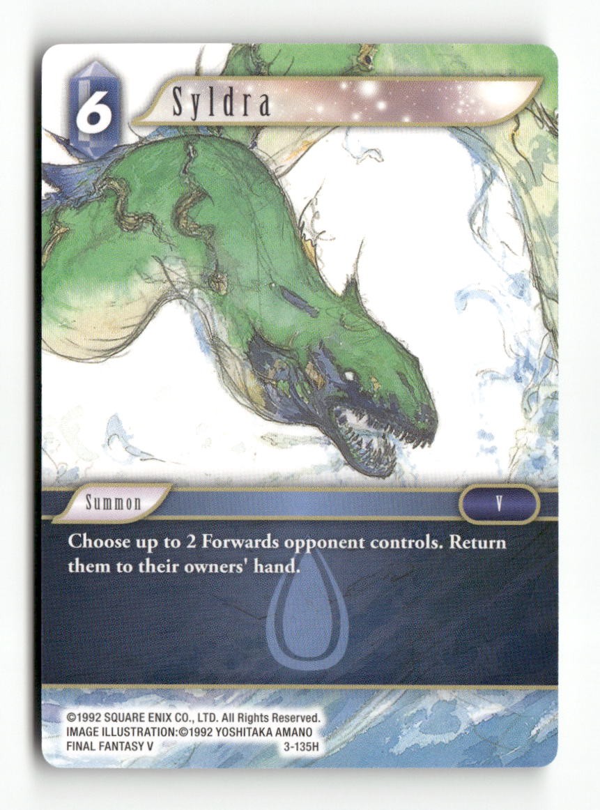 Syldra 3-135H Hero Opus III Final Fantasy Near Mint