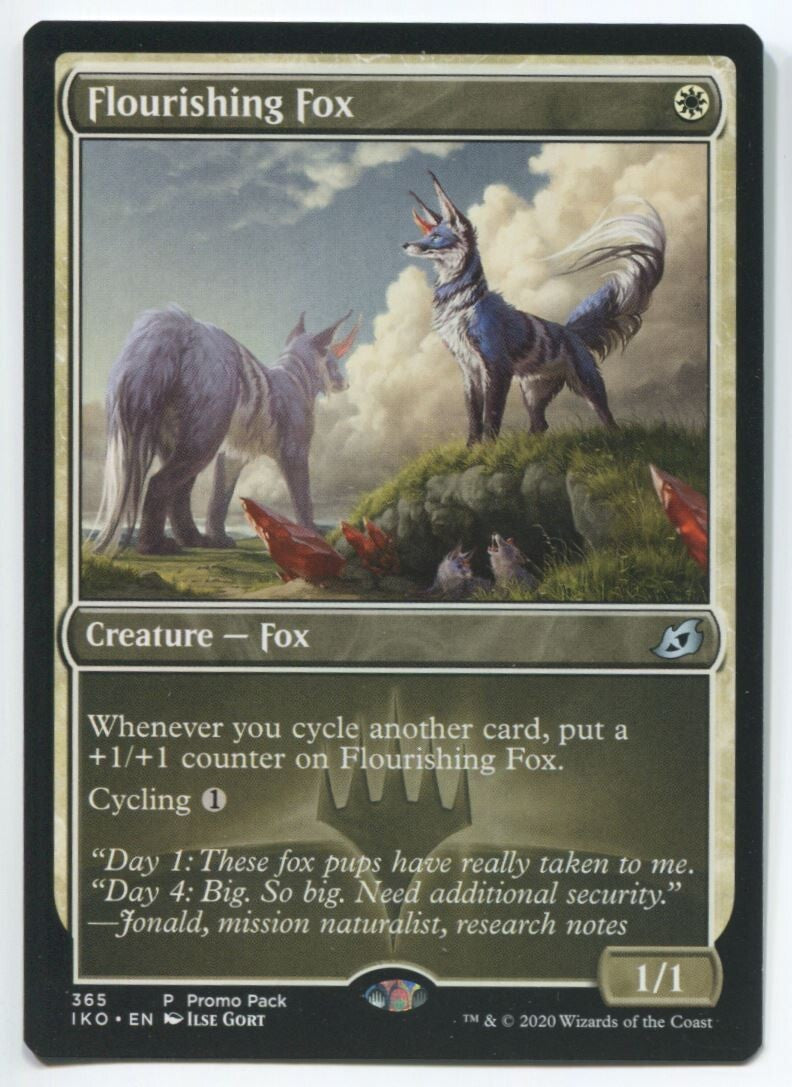 MTG Magic IKO Flourishing Fox #365 Near Mint