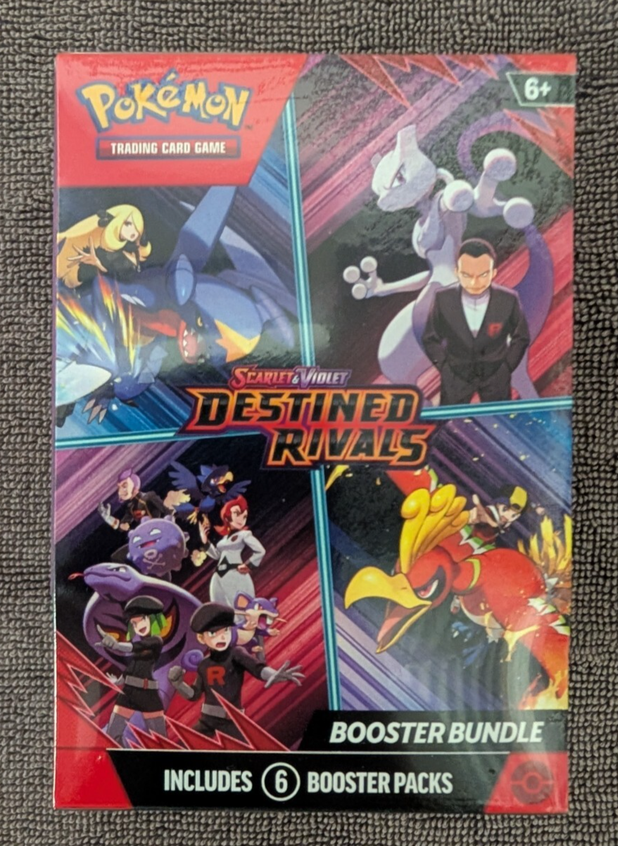 Destined Rivals Booster Bundle NEW SEALED Pokemon TCG