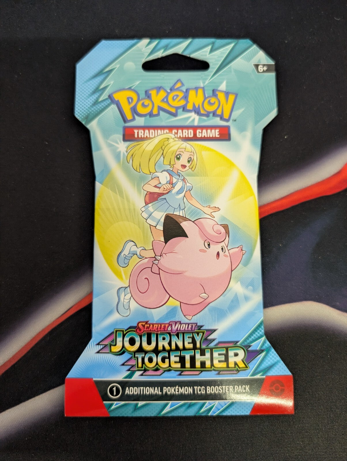 Pokemon TCG Journey Together Sleeved Booster Pack Blister NEW SEALED (1 PACK)
