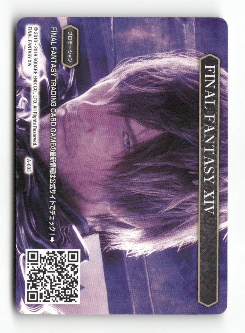 Final Fantasy XIV A-003 PR-049 Raubahn FF Promo Cards Near Mint