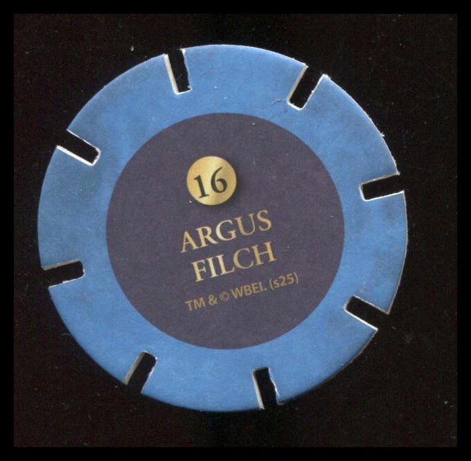 Coles Harry Potter Magical Discs Argus Filch #16