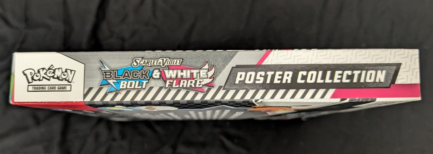 Pokemon SEALED UNOPENED Unova Poster Collection Black Bolt White Flare