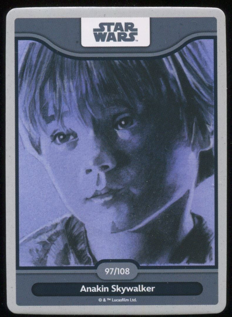 Worlds of Wonder Star Wars Anakin Skywalker #97 Near Mint
