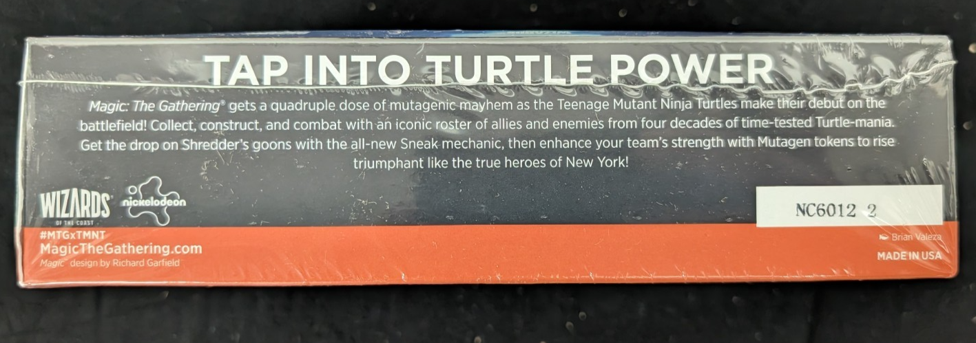 MTG Magic The Gathering SEALED Teenage Mutant Ninja Turtles Play Booster Box