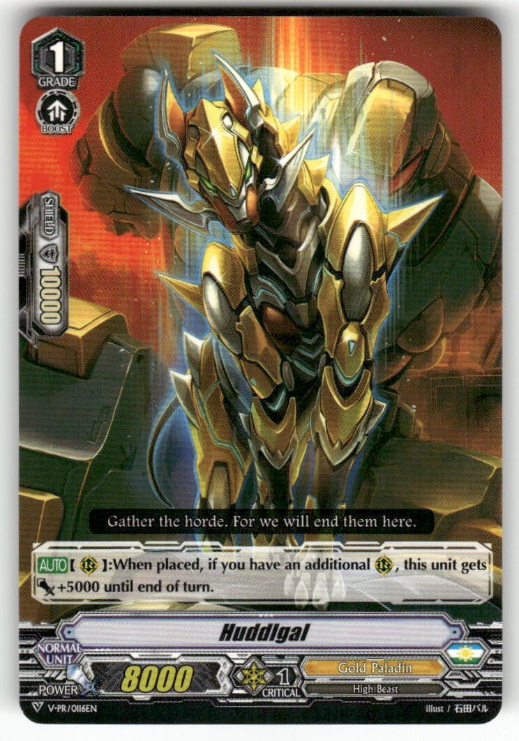 Cardfight Vanguard Huddigal #V-PR/0116EN PR