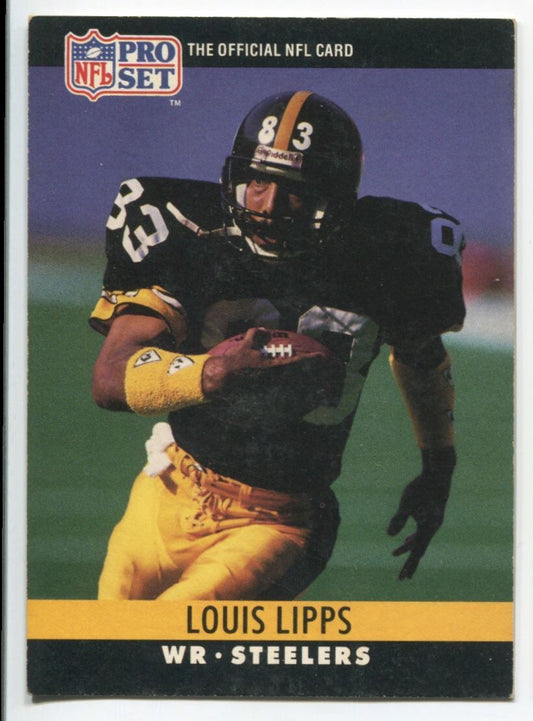 NFL 1990 Pro Set - #270 Louis Lipps Excellent