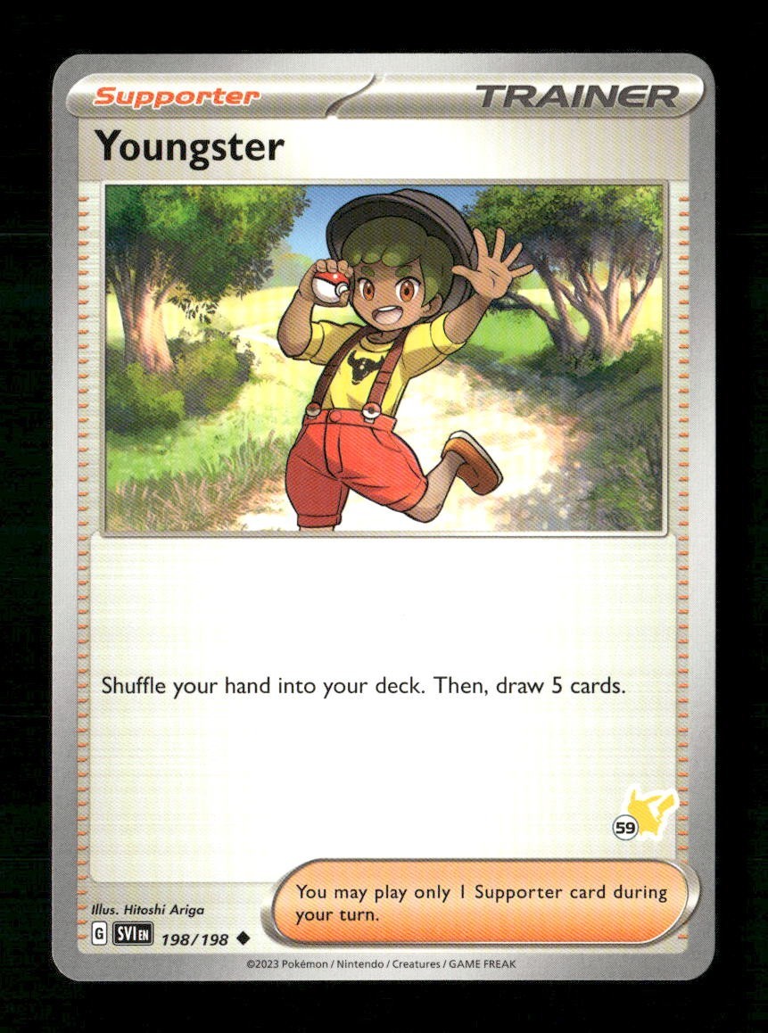 Youngster 59 #198/198 Pokemon Battle Academy 2024