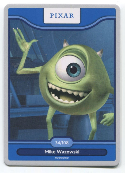 Worlds of Wonder Pixar Mike Wazowski #34 Near Mint