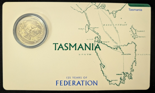 2026 UNC 125 Years of Federation TAS 25c Collector Coin Presentation Card RAM