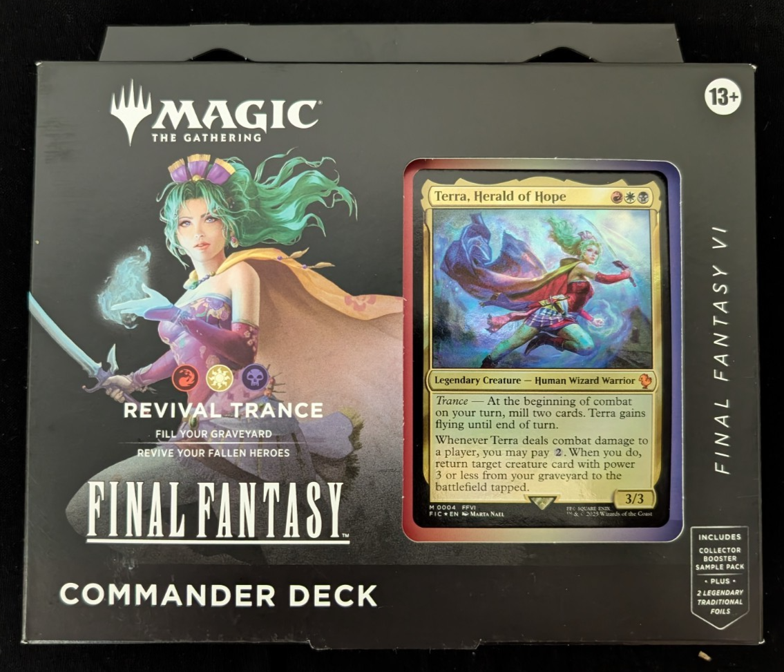 MTG Magic The Gathering Final Fantasy Commander Deck Bundle NEW SEALED