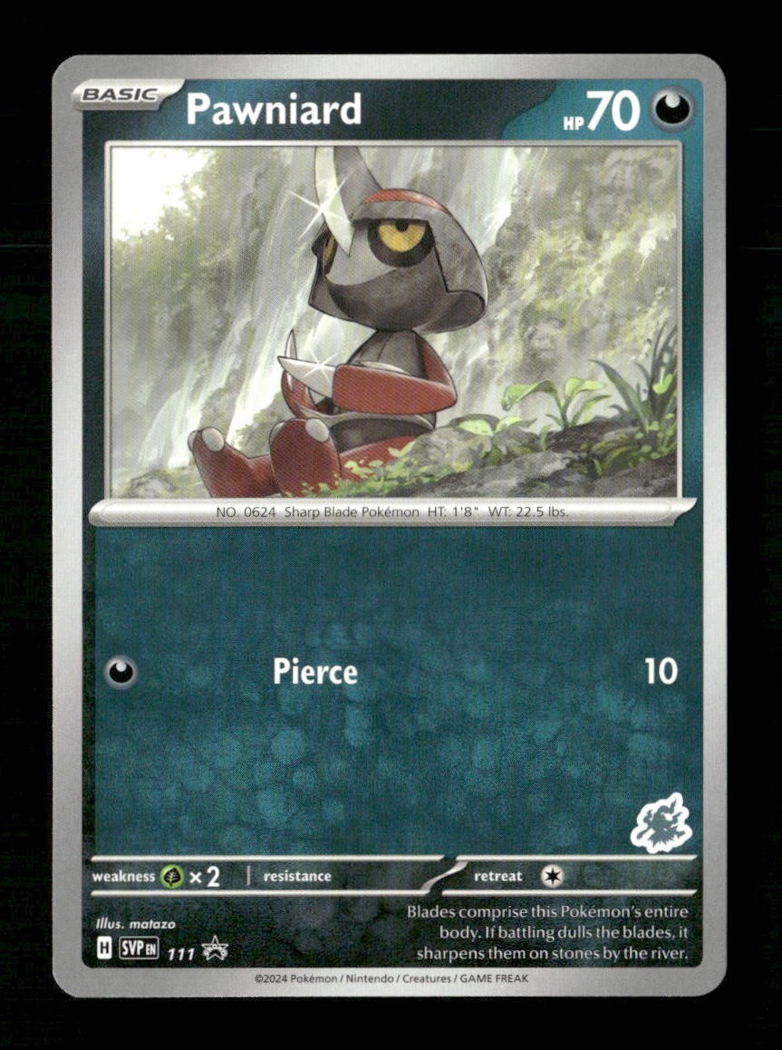 Pawniard Darkrai Deck #111 Pokemon Battle Academy 2024