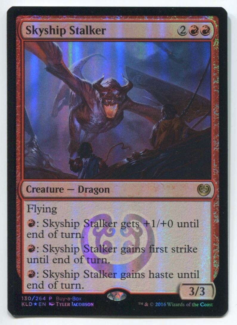MTG Magic KLD Skyship Stalker Foil #130 Near Mint