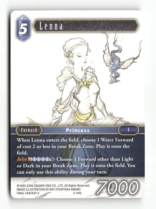 Lenna 3-144L Legend Opus III Final Fantasy Near Mint