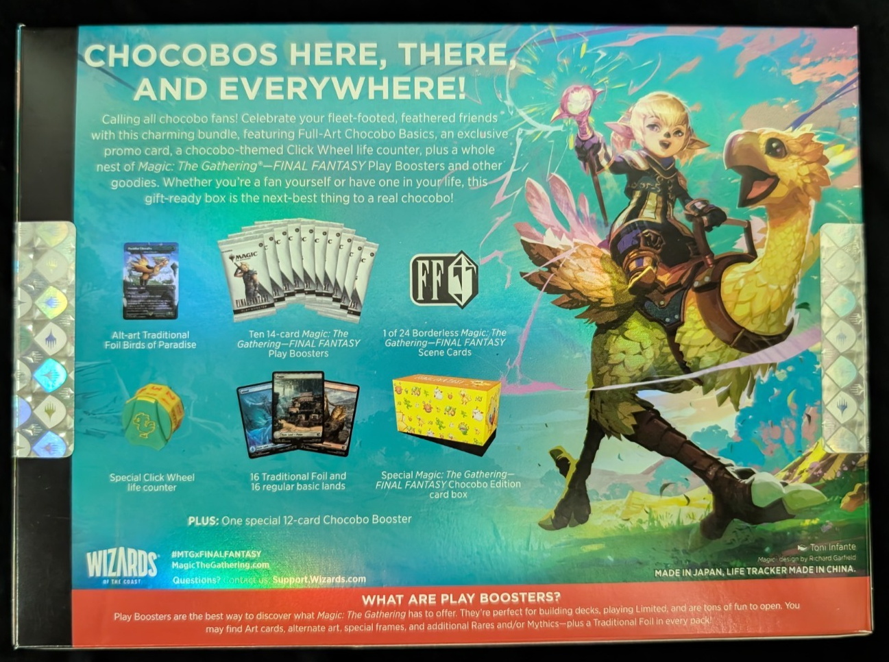 MTG Magic The Gathering Final Fantasy Chocobo Bundle NEW SEALED