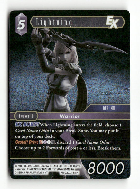 Final Fantasy PR-020 PR-021 PR-022 Dissidia FF NT TCG FF Promo Cards Near Mint