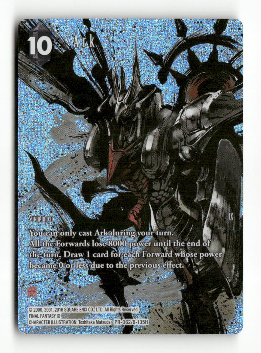 Ark (Full Art) PR-062/8-135H Promo FF: Promo Cards Final Fantasy Foil Near Mint